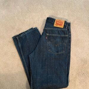 Levi's Men's Indigo Straight Jeans